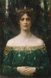 Králova dcera, před rokem 1902.