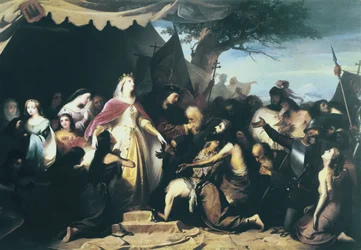 Vchod katolických panovníků v Alhamě. 1867 (olej na plátně)