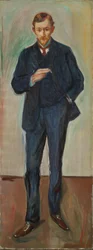 Francouz, Marcel Archinard, c.1904 (olej na plátně)