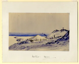 Hut Point, 1911 (wc na papíře)