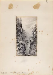 Wiesen Strasse u Davosu, Švýcarsko, 1898-99