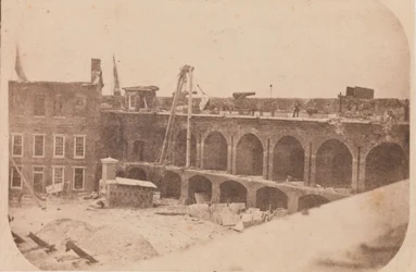 Evakuace Fort Sumter, duben 1861, duben 1861.