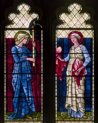 Oxford Harris Manchester College, Morris & Co., Edward Burne-Jones, Liberty & Truth, 1895