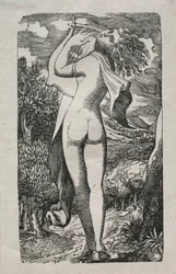 Bacchante aneb Hráč na lyře, 1829.