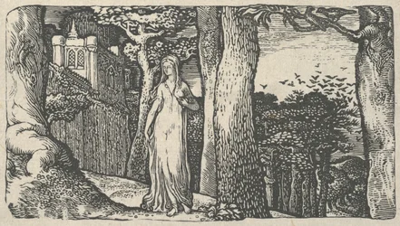 Dáma s věžemi, 1829.
