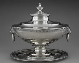 Polévka Tureen s podložkou