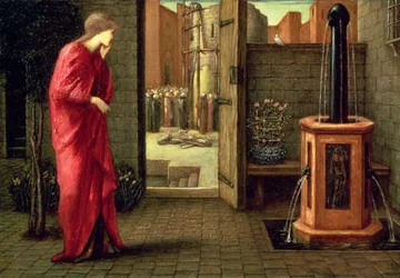Danae Watching the Building of the Brazen Tower, 1872