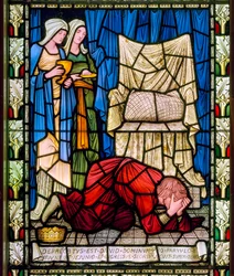 David Lamenting, kolem roku 1896 (vitráže)