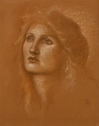 Hlava ženy, 1890