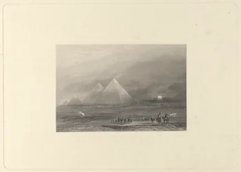 Egypt, pyramidy v Ghizeh