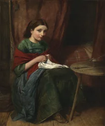 Vyšívačka, 1864