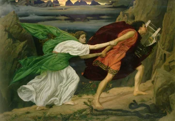 Orfeus a Eurydika, 1862