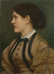 Portrét Elizy Eastlake (1809-93) 1864 (olej na plátně)