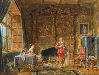 Interiér, 1870.