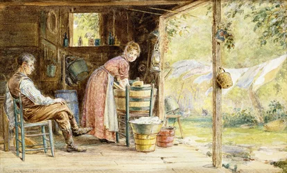 Wash Day, 1890