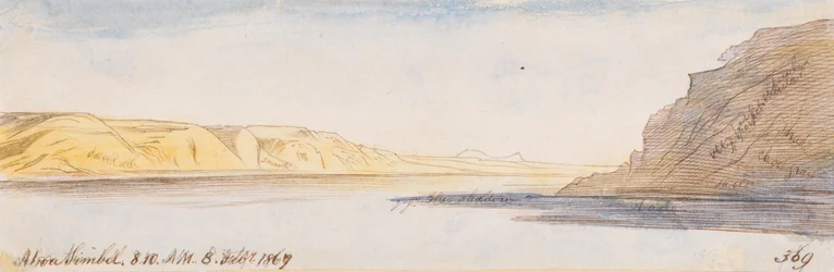 Abú Simbel; 8:10 ráno, 8. února 1867 (369)
