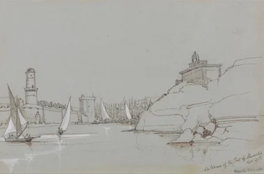 Vjezd do přístavu Marseille