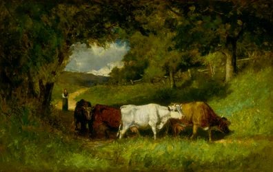 Driving Home the Cows, 1881.