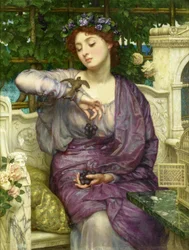 Lesbia a její vrabec