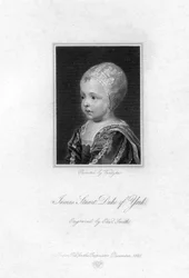 James Stuart, vévoda z Yorku, 1822.