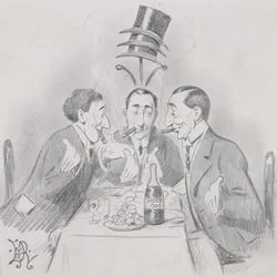 Slavný oběd u Trois (The Three Isaacs) 1900