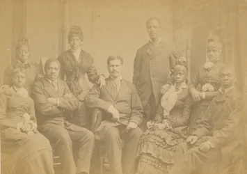 JEDINÝ ORIGINÁL University Singers of New Orleans, 1877-1890.