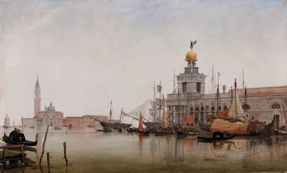 Dogana di Mare se San Giorgio Maggiore Beyond, 1863
