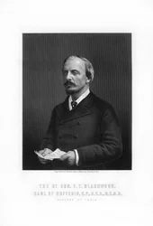 Frederick Temple Blackwood, hrabě z Dufferinu, britský státní úředník, 1893.