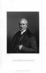 George Stephenson, anglický strojní inženýr, 1899.