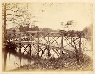 Roundhay Park (černobílá fotografie)