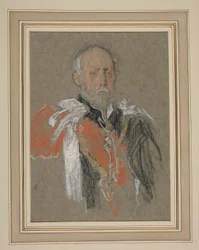 Korunovace Eduarda VII. Portrét: princ Kristián Šlesvicko-Holštýnský