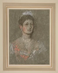 Korunovace Eduarda VII. Portrét: princezna Louise z Battenbergu