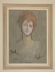 Portrét ke korunovaci Eduarda VII.: princezna Maud z Velké Británie
