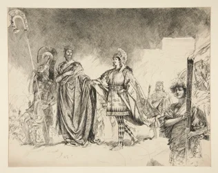 Marriage Morning of Theseus and Hippolyta (study for .1036) - Enter Theseus, from A Midsummer Night   1336814   cs       czech Successfully Translated  Original: Trop étroit pour deux Translat: Trop étroit pour deux 1245765 cs czech Successfully Translated