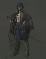 Studie pro apoteózu Pa.: Hudson (?)