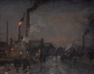 Black Country, noc, se slévárnou