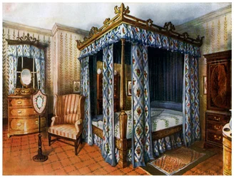 Ložnice Hepplewhite, 1911-1912.