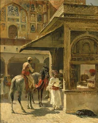 Hinduističtí obchodníci, ca. 1885.