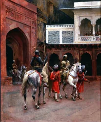 Indický princ, palác Agra