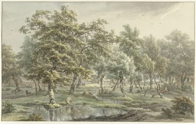 Krajina v Eext (provincie Drenthe) Face in the Eext (Drenthe)