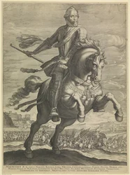 Jezdecký portrét Mauritů, prince z Orange