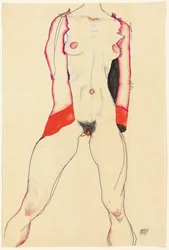ženské torzo; Weiblicher Torso, 1913