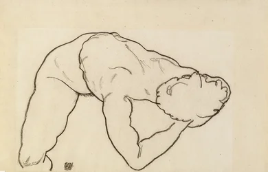 Ženský akt, 1918