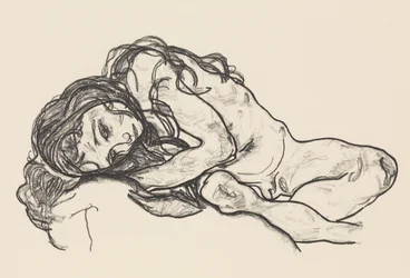 Dívka, 1918.