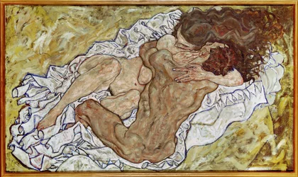 Liebespaar III (malba na plátně)