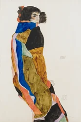 Moah. Dílo Egona Schieleho (1890-1918), akvarel a kvaš na papíře