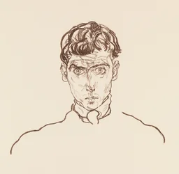 Portrét Paříže od Gutersloha, 1918.