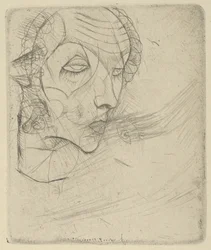 Autoportrét, 1914.