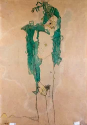 Autoportrét, kolem roku 1910