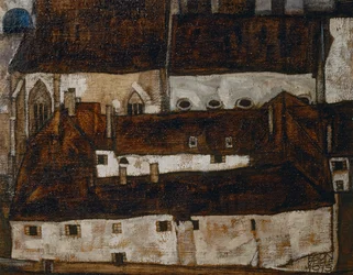 Město Stein II (olej na plátně)